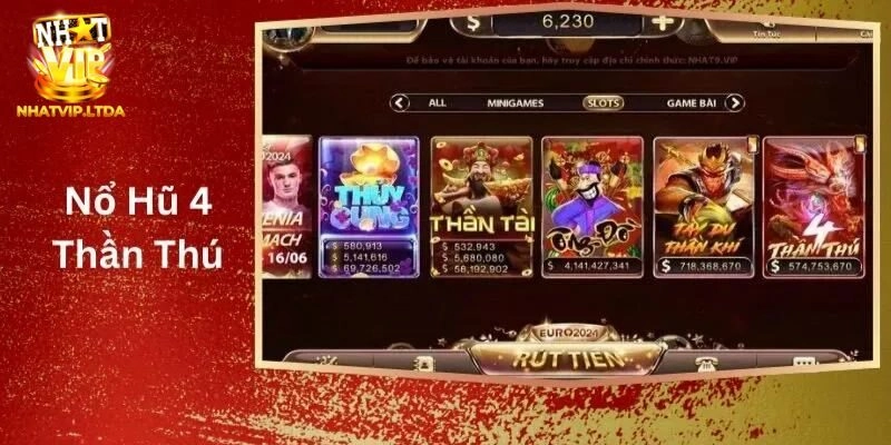 Đôi nét giới thiệu về game nổ hũ 4 thần thú